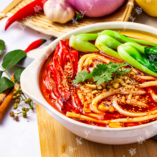 色香味俱佳的土豆粉，只有鍋底香有